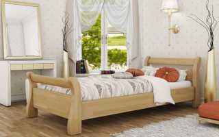 Varieties of wooden single beds, size options