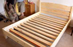 Cómo hacer una cama de madera con tus propias manos, instrucciones paso a paso