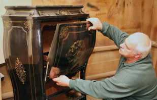 How to restore antique furniture, useful tips