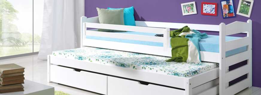 Por qué las camas deslizantes para dos niños son populares, sus características positivas