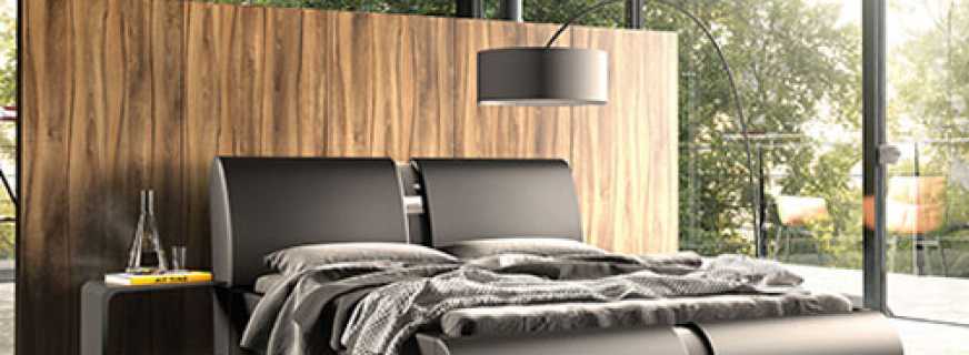 Posibles opciones para camas blandas, diseño y características de diseño.