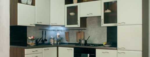 Types of corner kitchen furniture for a small space, photos of ready-made solutions