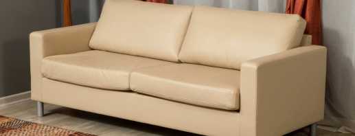 Guía para desmontar el sofá según el tipo de diseño.
