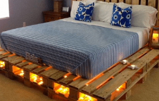 Hacer una cama con paletas, importantes matices de trabajo