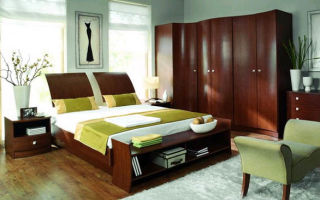 What are the options for cabinet furniture in the bedroom