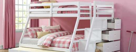 Types of bunk beds for children with sides, selection criteria