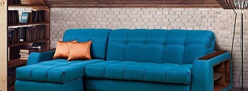 Sofa with accordion folding mechanism, pros and cons