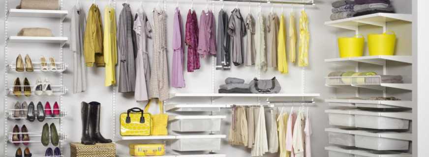 How to choose a wardrobe system, what to look for