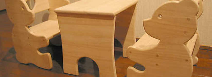 Etapas de la fabricación de muebles para niños.