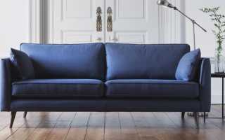 Cómo elegir un sofá azul para el interior, combinaciones de colores exitosas