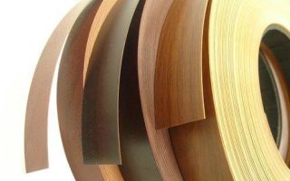 Características de los bordes de los muebles de PVC, qué opciones existen