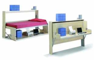 Types and features of the transformer bed-table, important nuances