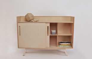 Opciones de muebles de madera contrachapada, una visión general de sus modelos