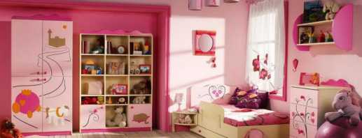 Características de la elección de muebles para niños para niñas, asesoramiento de expertos.