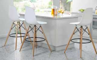 How to determine the height of the bar stool, varieties of models