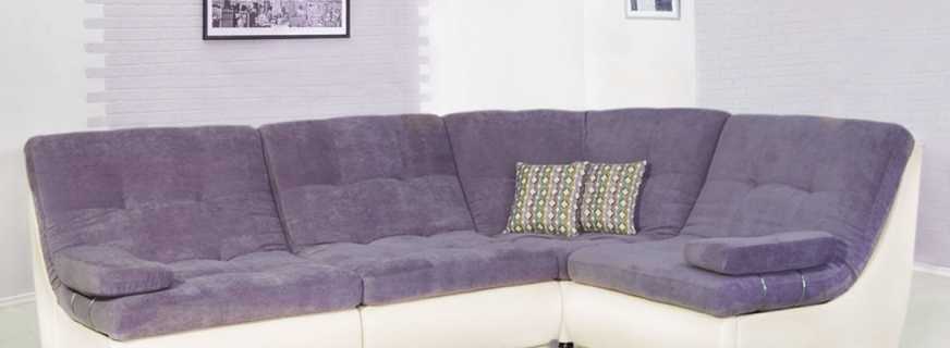 Características de los sofás de esquina en el interior, sus ventajas.