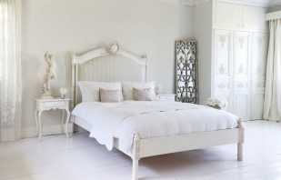 The main differences between the beds made in the style of Provence, especially the direction