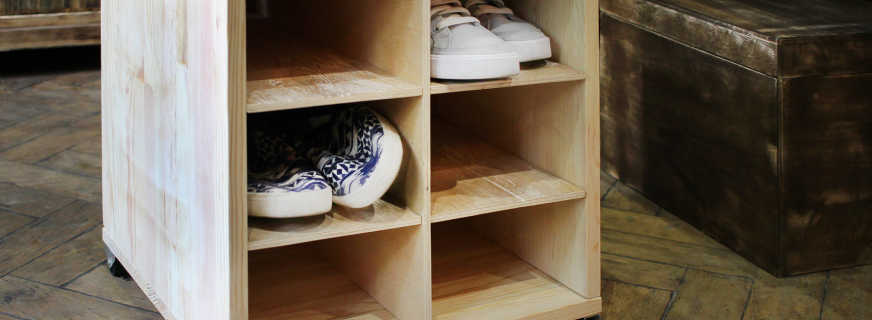 Cómo hacer un gabinete para zapatos con tus propias manos, consejos de expertos