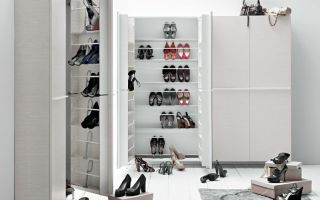 Overview of shoe cabinets for the hallway and important selection criteria