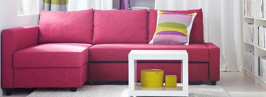 Variedades de sofás de esquina Ikea, modelos populares