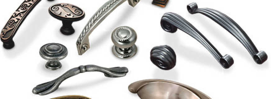 Rules for choosing furniture handles, tips