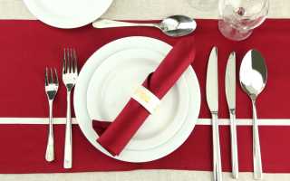 The rules of table setting for etiquette, the choice of dishes and decor