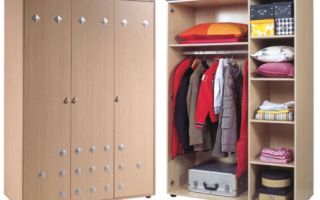 ¿Cuáles son los pequeños armarios para ropa y sus características?