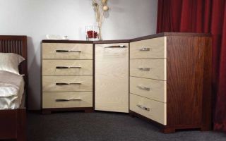 What are corner chests of drawers, pros and cons