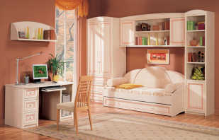 La elección de los muebles para el dormitorio de los niños, asesoramiento experto