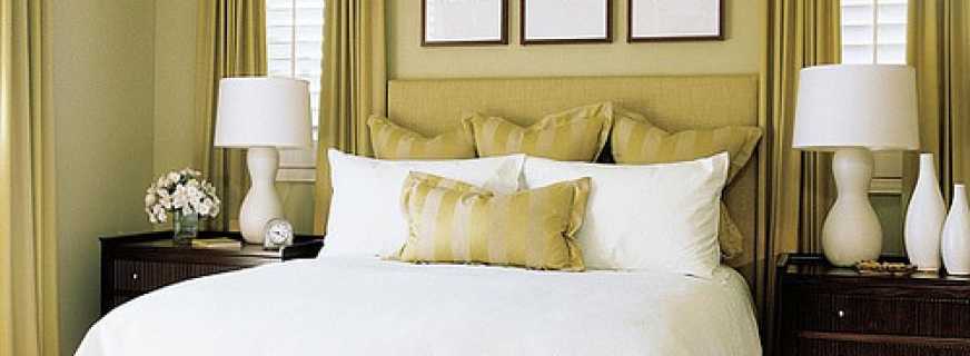 Opciones para una cama bellamente hecha, formas simples y recomendaciones