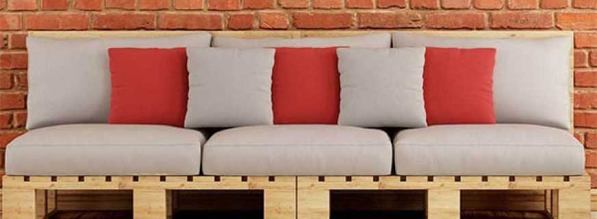 Las razones de la popularidad de los sofás de paletas, sus características