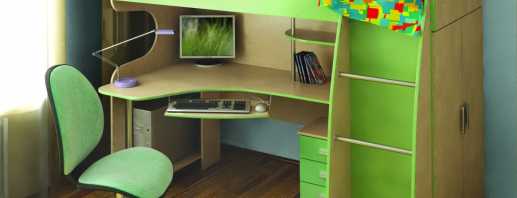 Características de los muebles de gabinete para niños, consejos de selección