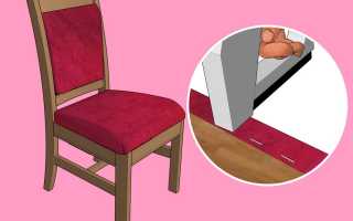 Las etapas principales del transporte de sillas de bricolaje