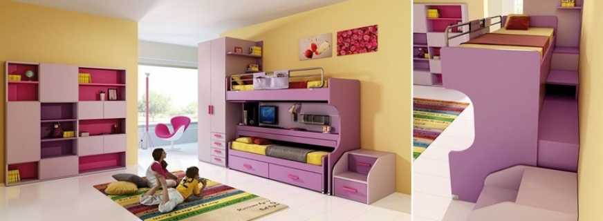 Modern bunk beds-transformers, types of designs