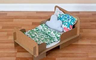 Modelos populares de camas para muñecas, materiales seguros