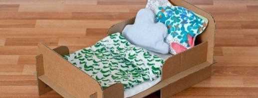 Modelos populares de camas para muñecas, materiales seguros
