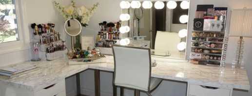 Las ventajas de una mesa de maquillaje con espejo retroiluminado, características