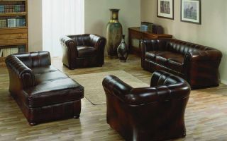 Opciones para muebles tapizados en la oficina y sus características distintivas.