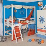 Marine style loft bed