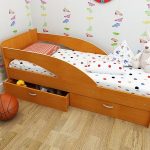 Cama infantil con costados