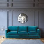 Blue sofa