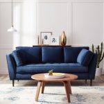 Blaues Sofa